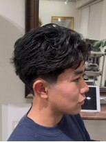 メゾンフォーメン 心斎橋店(Maison for men)&nbsp;フェザーパーマ/ニュアンスパーマ/毛流れパーマ/