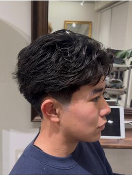 メゾンフォーメン 心斎橋店(Maison for men) フェザーパーマ/ニュアンスパーマ/毛流れパーマ/