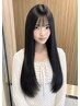 【カラーとケアで叶える、うるツヤ髪】カラー+TR+marbb