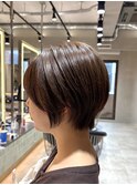 ★くびれショートボブ！頭が小さく見える似合わせカット！横浜