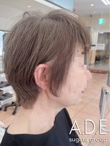 エーディーイー スガタ ヨーカドー静岡店(A.D.E sugata)&nbsp;顔まわり長めの大人ショート