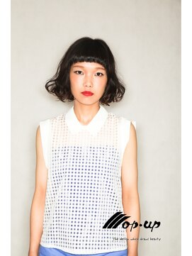 モップアップ(Mop up) リラックスモード☆前髪短めボブ☆