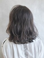 ムウ 難波(MOU)&nbsp;ハッシュカットフルバング似合わせカットレッドブラウン20代30代