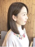 ミディアムボブスタイル