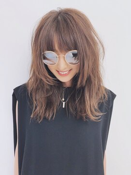 チョビー 銀座(chobii) [桜井]デジタルパーマイルミナカラーグレージュカラー