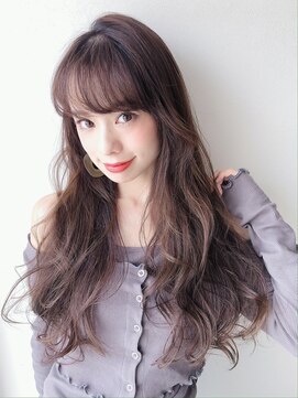 オーシャン(Ocean) [OCEAN Hair&Life藤原純] ロングレイヤー×ココアブラウン☆