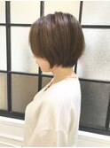 大人可愛いボブ風ショート