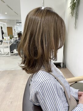 オウル(Owll) 【Owll】大人かわいい　モテウルフレイヤーミディ