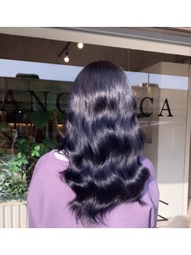 アンジェリカ 岡山店(ANGELICA) 〆木村和祐 ANGELICA★ネイビーブラックヴィセ+ヨシンモリ巻き★