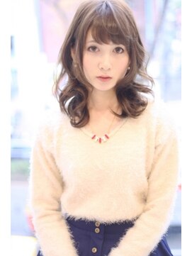 美容室リーフ 豊田店(LeaF) 大人かわいい愛され女子に☆ふんわりくびれミディ