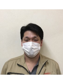 理容 おとべ ツーブロック(浅め)