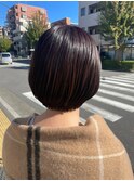 【小顔補正立体カット】束感ショート/新越谷 南越谷
