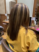 ヘア ショップキャリー&nbsp;ハイトーンロング・ストレート