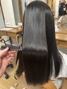 クート 東川口(ku-to) 髪質改善トリートメント×アッシュブルー【東川口】