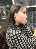 NUDE ぶつ切りボブ10代20代30代40代ワンレングスボブ 結べるボブ