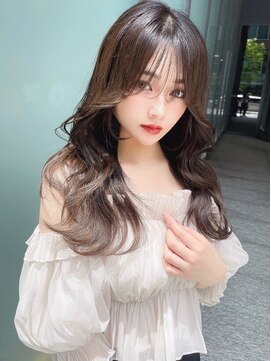 ロンド ロビン 栄(Lond robin) 【Lond robin】木屋元一　前髪/顔まわり/小顔カット/韓国ヘアC