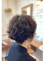 ヘアスタジオ クランプ(Hair studio CLAMP) ショートパーマスタイル