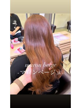 ゼスト 吉祥寺店(ZEST) マロンベージュ#ワンカラー#ブリーチなしカラー