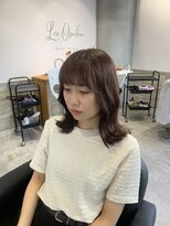 リーオオサカ(Lee Osaka)&nbsp;ブラウン×くびれヘア
