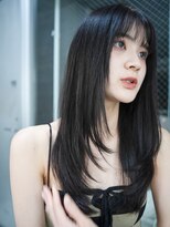 ホロン 池袋(HOLON) 池袋美容室HOLON【抜け感黒髪レイヤーカット】南池袋/池袋駅