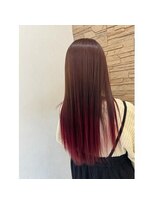 ジールステージ ツー(ZEAL STAGE-2) イルミナカラー×髪質改善×レッド