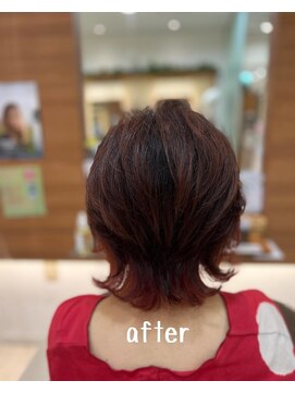 イマージュ アヴェダ 八王子店(Image AVEDA) 大人の外ハネスタイル