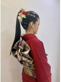 振袖 ヘアセット