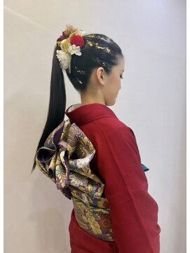 ウル(ulu) 振袖 ヘアセット