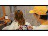 パサついた髪の毛のお手入れに！！カット+トリートメントコース