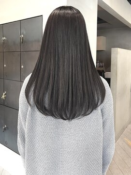 ヘアー アイス ルーチェ(HAIR ICI LUCE) 髪質改善カラー/グレージュ/上田