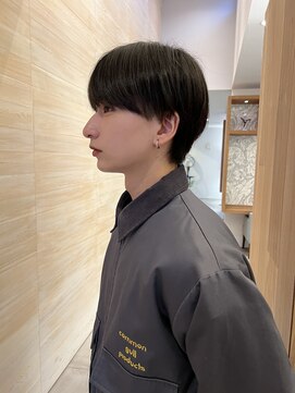 トップヘアーヒルズ 安城(TOP HAIR HILLS) サイドに少し流れるメンズマッシュ！