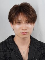 オーシャントーキョー 渋谷(OCEAN TOKYO) フェザーパーマシースルーフェザーショートアッシュブラウン