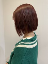 コレットヌーク(COLLET neuk)&nbsp;ぱつっとボブ/チェリーレッド