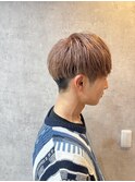 「tempus]マッシュ×ピンクベージュ