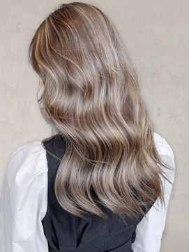 アース 天満橋店(HAIR & MAKE EARTH) 冬髪質改善カラー◎ブリーチなし透明感ロング