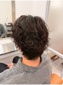 本厚木ルーズパーマニュアンスパーマメンズショートサーフパーマ