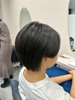 リノ(Lino)&nbsp;黒髪ショート/前下がりショート/