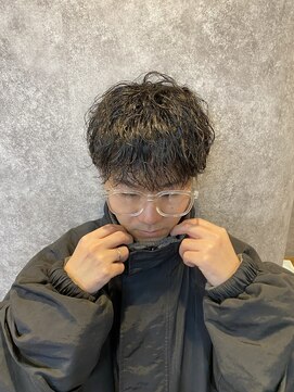 ココア(cocoa) 刈り上げマッシュ×シャドウパーマ