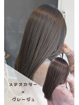 アルファ 我孫子(alpha) メテオカラー/透明感カラー/ツヤ髪/グレージュ/我孫子