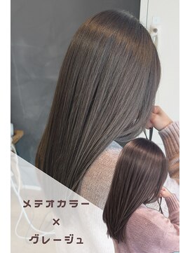 アルファ 我孫子店(alpha) メテオカラー/透明感カラー/ツヤ髪/グレージュ/我孫子