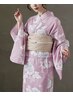【笠原限定】浴衣着付け＋ヘアセット30分￥9,900（帯デザイン自由）