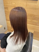 カット＋シルク縮毛矯正＋TOKIO limitedトリートメント￥17,000