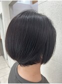 ショートボブ【髪質改善縮毛矯正/髪質改善カラー／浦和駅】