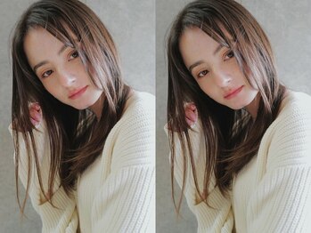 アレンヘアー 池袋店(ALLEN hair)の写真/≪池袋駅/再現性≫春の光を味方に◎ツヤと動きのある顔周りカットで、新しい私へ。池袋駅徒歩5分♪