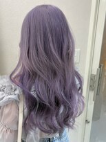 ロウル 池袋(LOWRL)&nbsp;色落ちがシルバーに☆ "ラベンダーアッシュ"