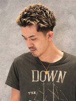 ヒロギンザ 新橋店(HIRO GINZA)&nbsp;スパイキーショート/ハイライト〈理容室〉