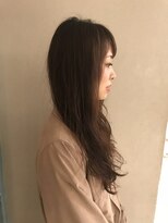 低温デジタルパーマ×ショートバング 担当 伊原