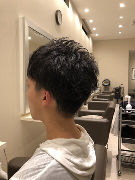 10711 となりの美容室 爽やかツーブロ