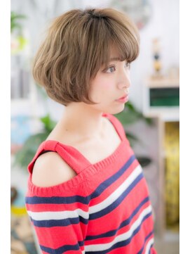 ミック ヘアアンドビューティー 大山店(miq  Hair&Beauty) モフモフ感がCuteな☆ガーリーショート
