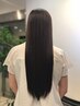 【ヘアケア専門店】髪質改善ストレート+カット+トリートメント¥15400